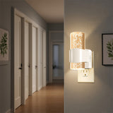 LED Motion-Sensor Night Light Stepless Dimming CorridorBedroom Wall Lamp