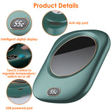 3 Color Options -- 1Pc Electric Coffee Mug Warmer For Desk Auto Shut Off USB Tea Milk Beverage Cup Heater Heating Plate For Office Home 3 Temperature Setting